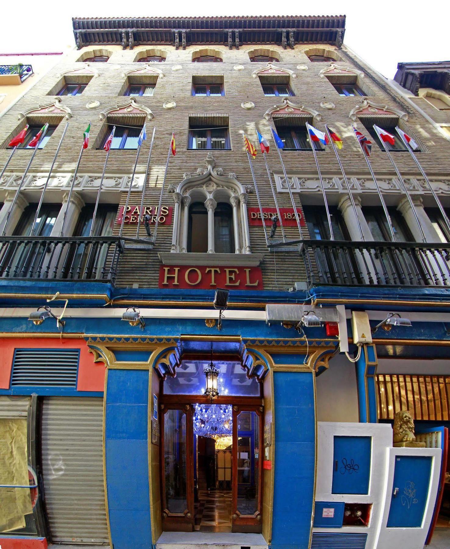 Hotel Paris Centro Zaragoza Dış mekan fotoğraf