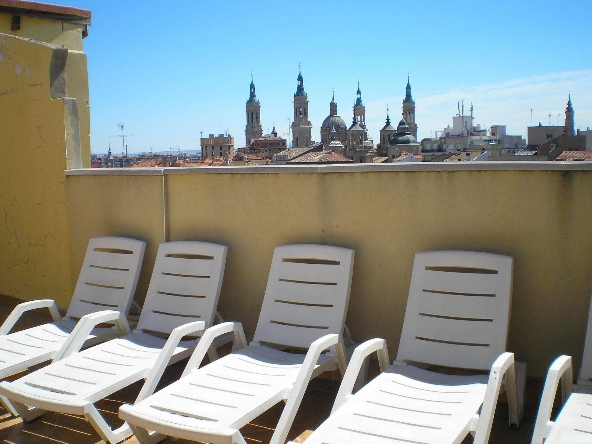 Hotel Paris Centro Zaragoza Dış mekan fotoğraf