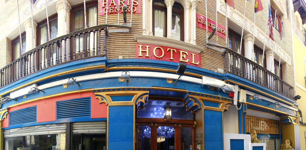 Hotel Paris Centro Zaragoza Dış mekan fotoğraf